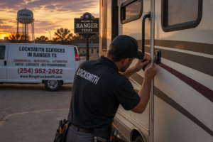 Lockouts for RV's, cars, trucks, 18 wheelers, homes, businesses, and safes in Ranger, Texas.